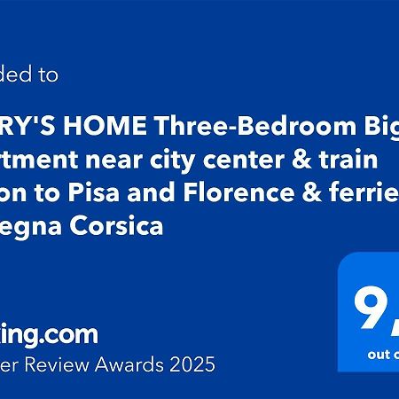 Gabry'S Home Three-Bedroom Big Apartment Near City Center & Train Station To Pisa And Florence & Ferries To Sardegna Corsica Livorno Kültér fotó